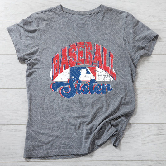 BASEBALL SISTER - DTF TRANSFER