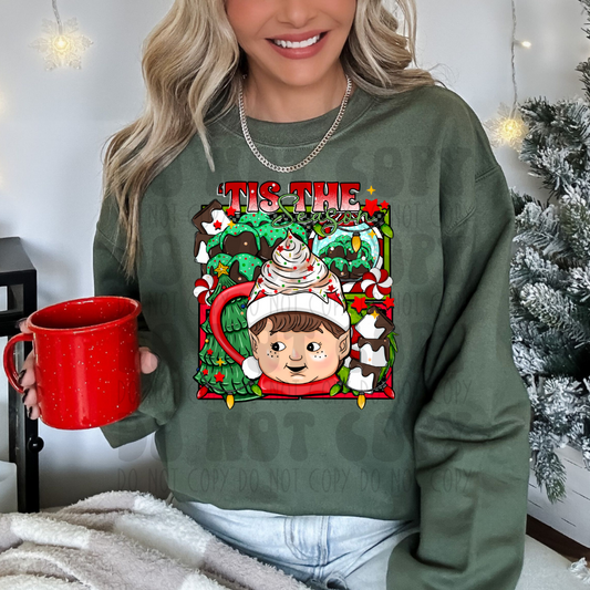 TIS THE SEASON ELF - DTF TRANSFER