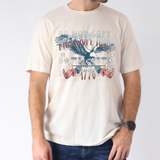 FREEDOM TOUR RETRO - DTF TRANSFER
