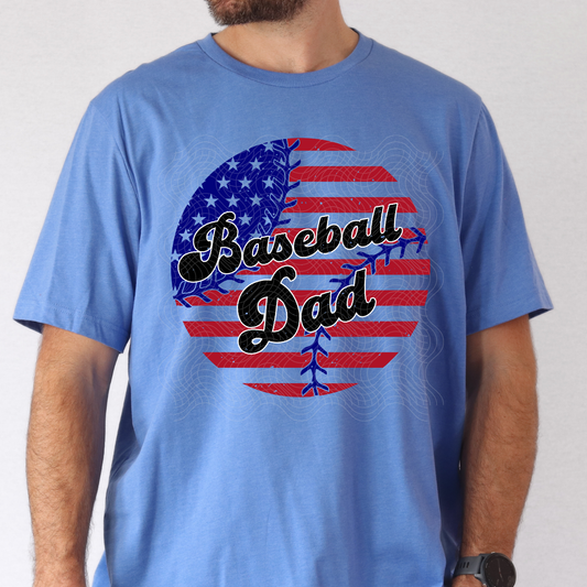 BASEBALL DAD - DTF TRANSFER