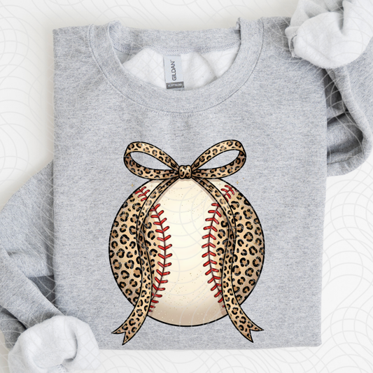 LEOPARD BASEBALL - DTF TRANSFER