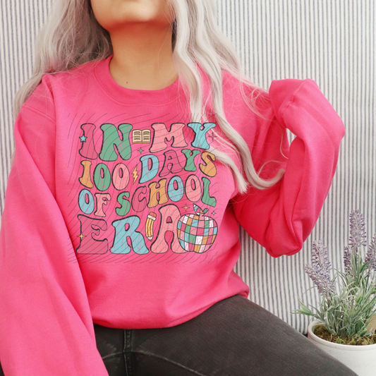 100 DAYS OF SCHOOL ERA, DISTRESSED - DTF TRANSFER