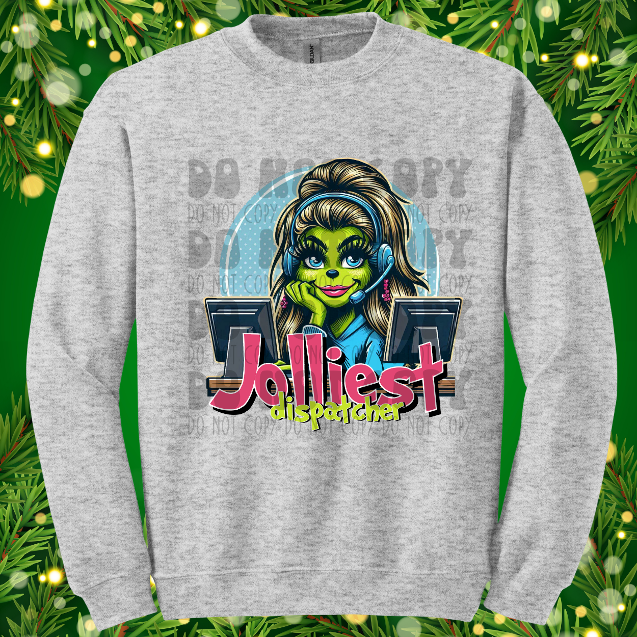 GREEN GUY DISPATCHER - DTF TRANSFER