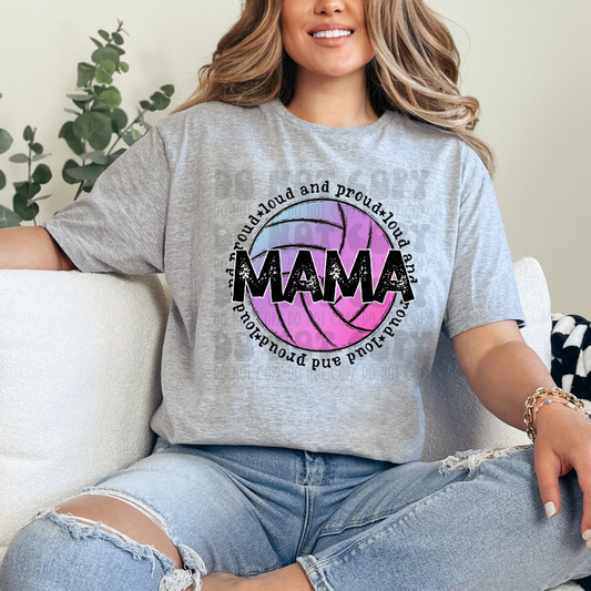 VOLLEYBALL MAMA - DTF TRANSFER