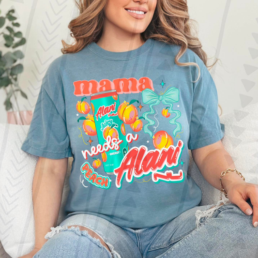 MAMA NEEDS PEACH - DTF TRANSFER