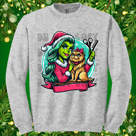 GREEN GUY DOG GROOMER - DTF TRANSFER