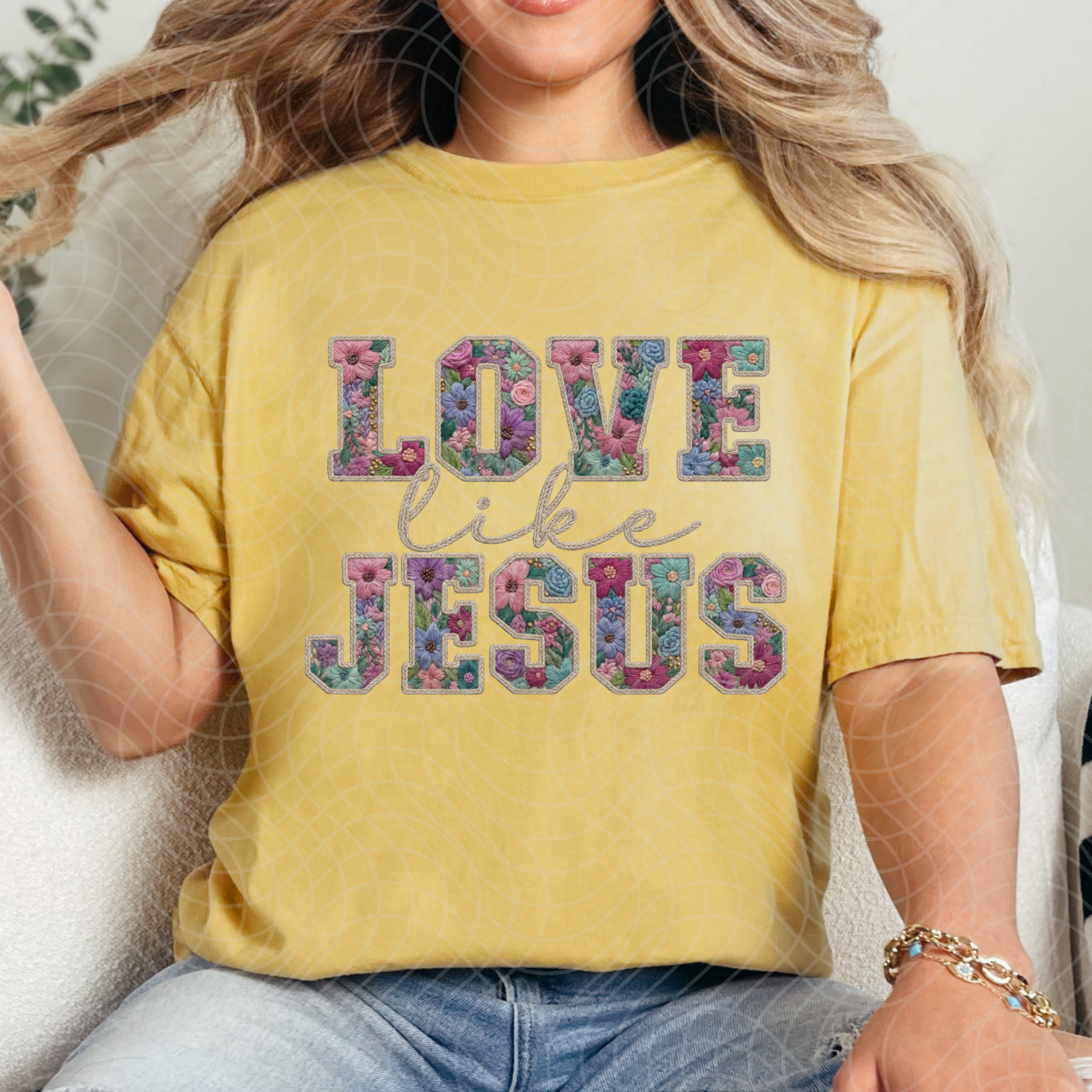 LOVE LIKE JESUS - DTF TRANSFER