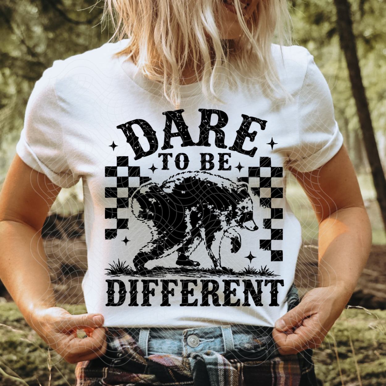 DARE TO BE DIFFERENT - DTF TRANSFER