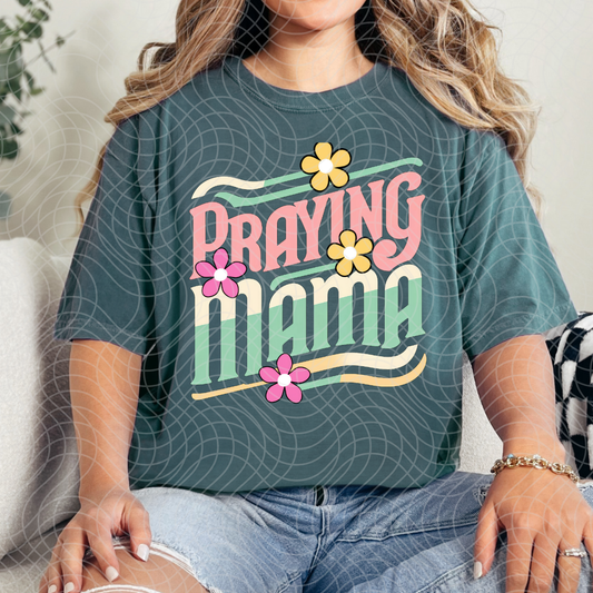 PRAYING MAMA - DTF TRANSFER