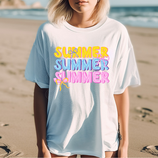 SUMMER STACKED - DTF TRANSFER