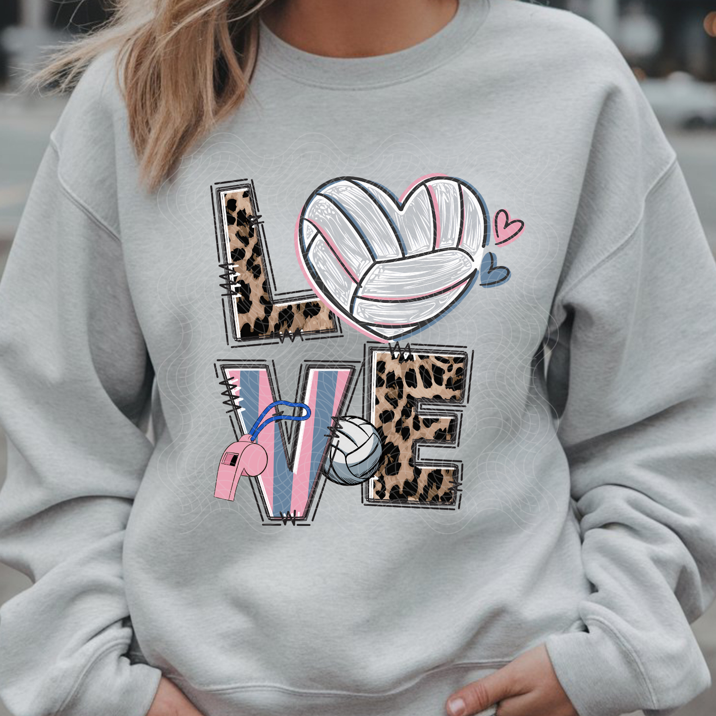 VOLLEYBALL LOVE - DTF TRANSFER