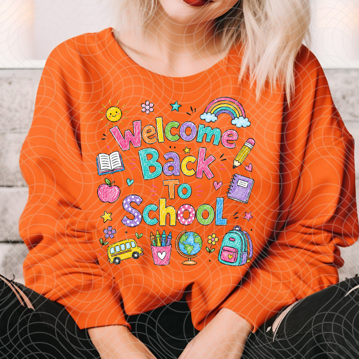 WELCOME BACK TO SCHOOL - DTF TRANSFER