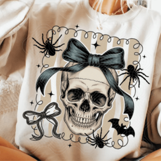 SKULL COQUETTE - DTF TRANSFER