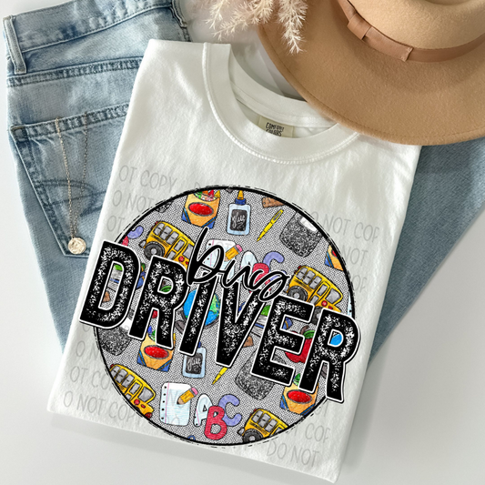 BUS DRIVER - DTF TRANSFER