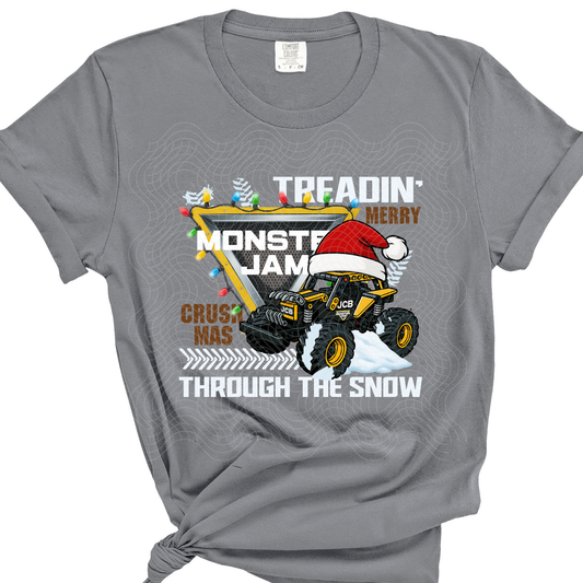 TREADIN THROUGH THE SNOW - DTF TRANSFER