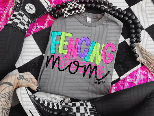 FENCING MOM - DTF TRANSFER
