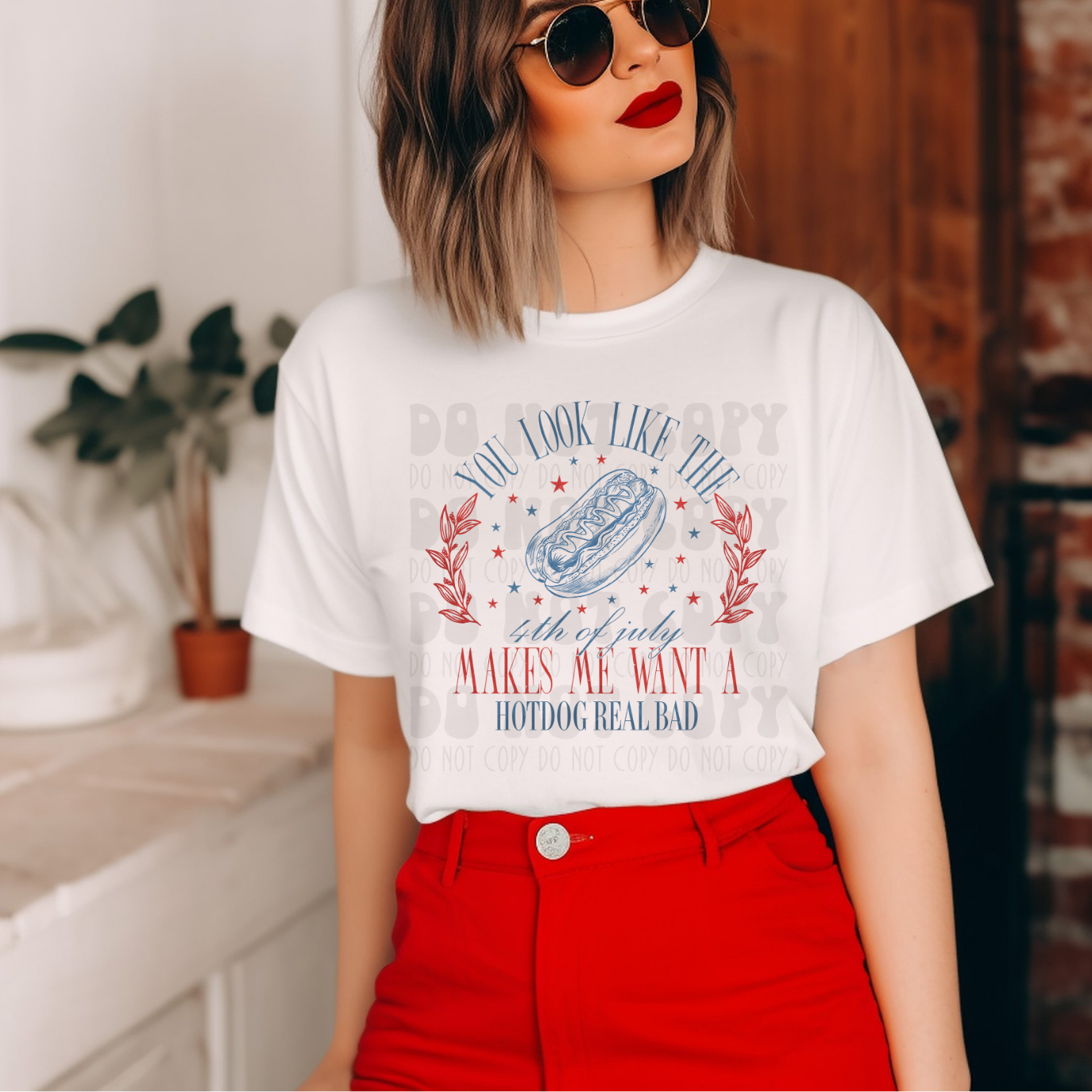 YOU LOOK LIKE THE 4TH OF JULY - DTF TRANSFER