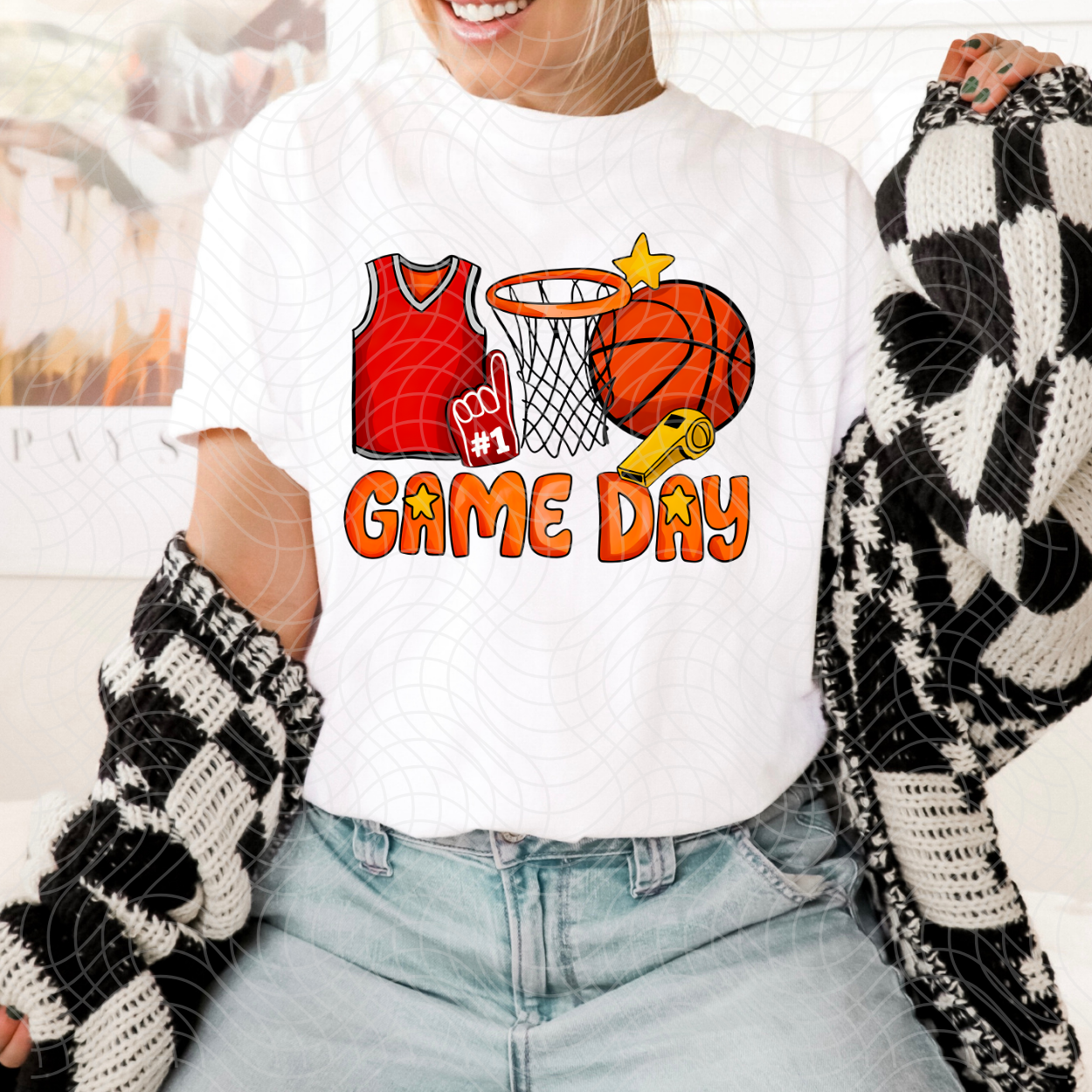 GAME DAY BASKETBALL - DTF TRANSFER