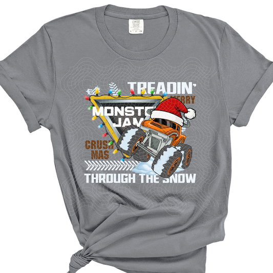 TREADIN THROUGH THE SNOW - DTF TRANSFER