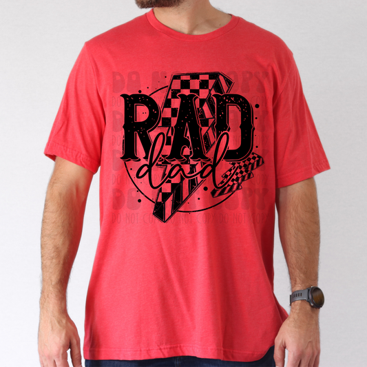 RAD DAD BOLT - DTF TRANSFER