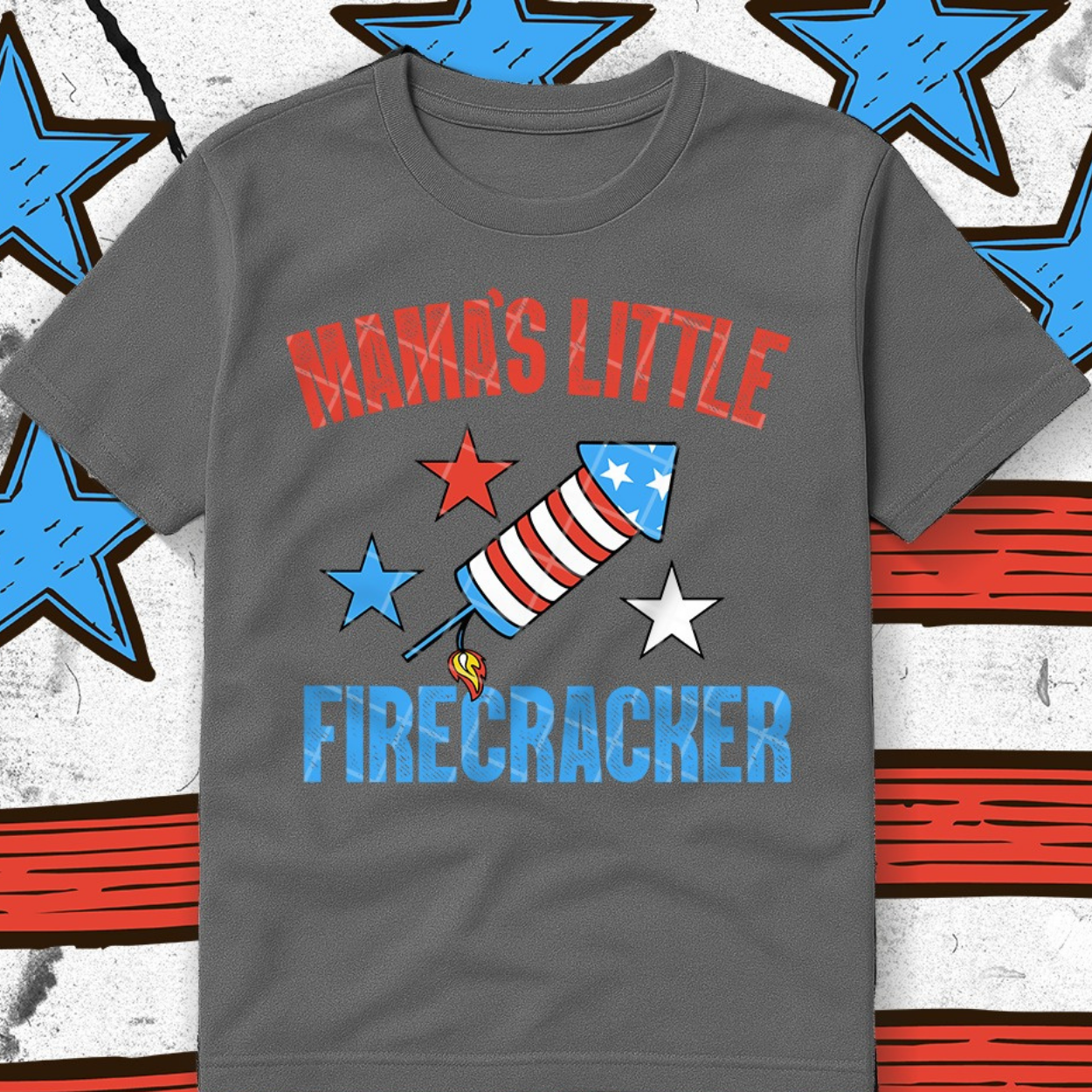 MAMA'S LITTLE FIRECRACKER - DTF TRANSFER
