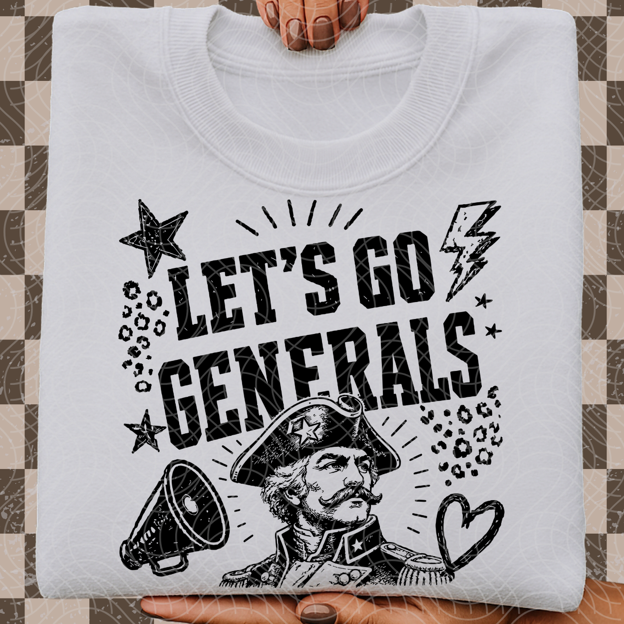 LET'S GO GENERALS- DTF TRANSFER