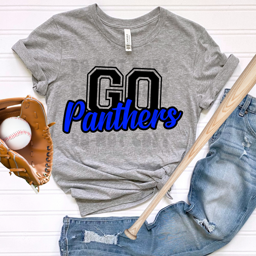 GO PANTHERS - DTF TRANSFER