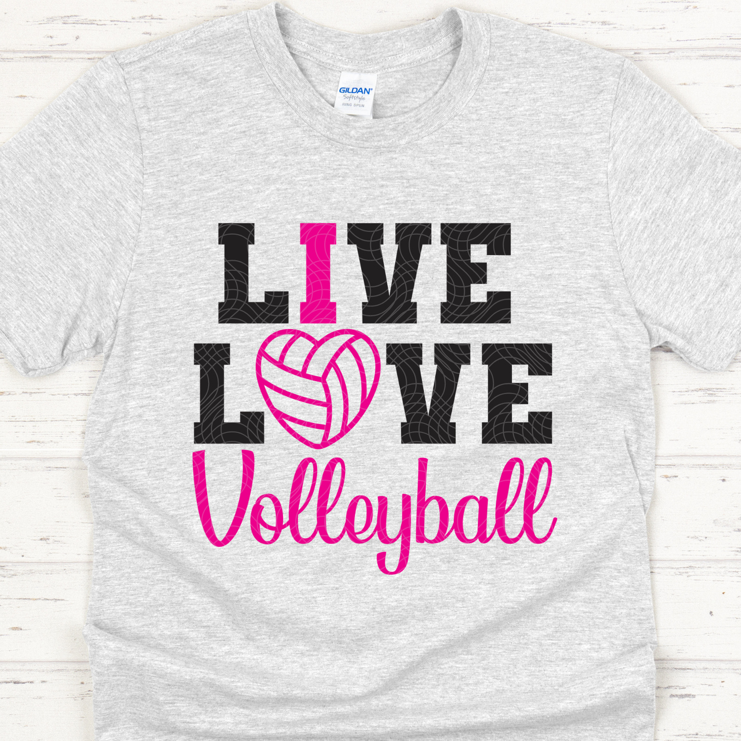 LIVE LOVE VOLLEYBALL - DTF TRANSFER