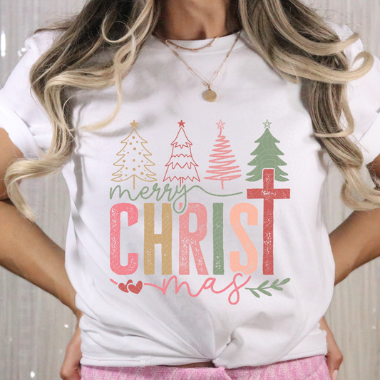 MERRY CHRISTMAS - DTF TRANSFER