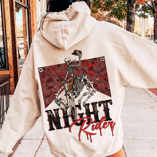 NIGHT RIDER DISTRESS - DTF TRANSFER