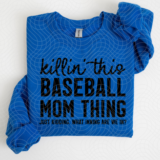 BASEBALL MOM THING - DTF TRANSFER