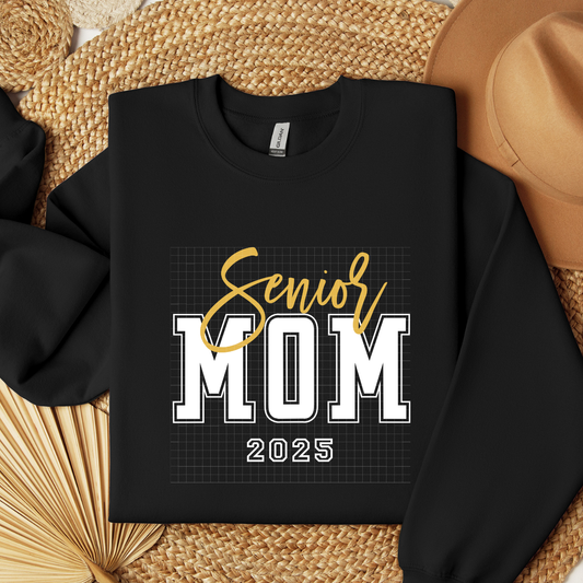 SENIOR MOM 2025 WHT - DTF TRANSFER