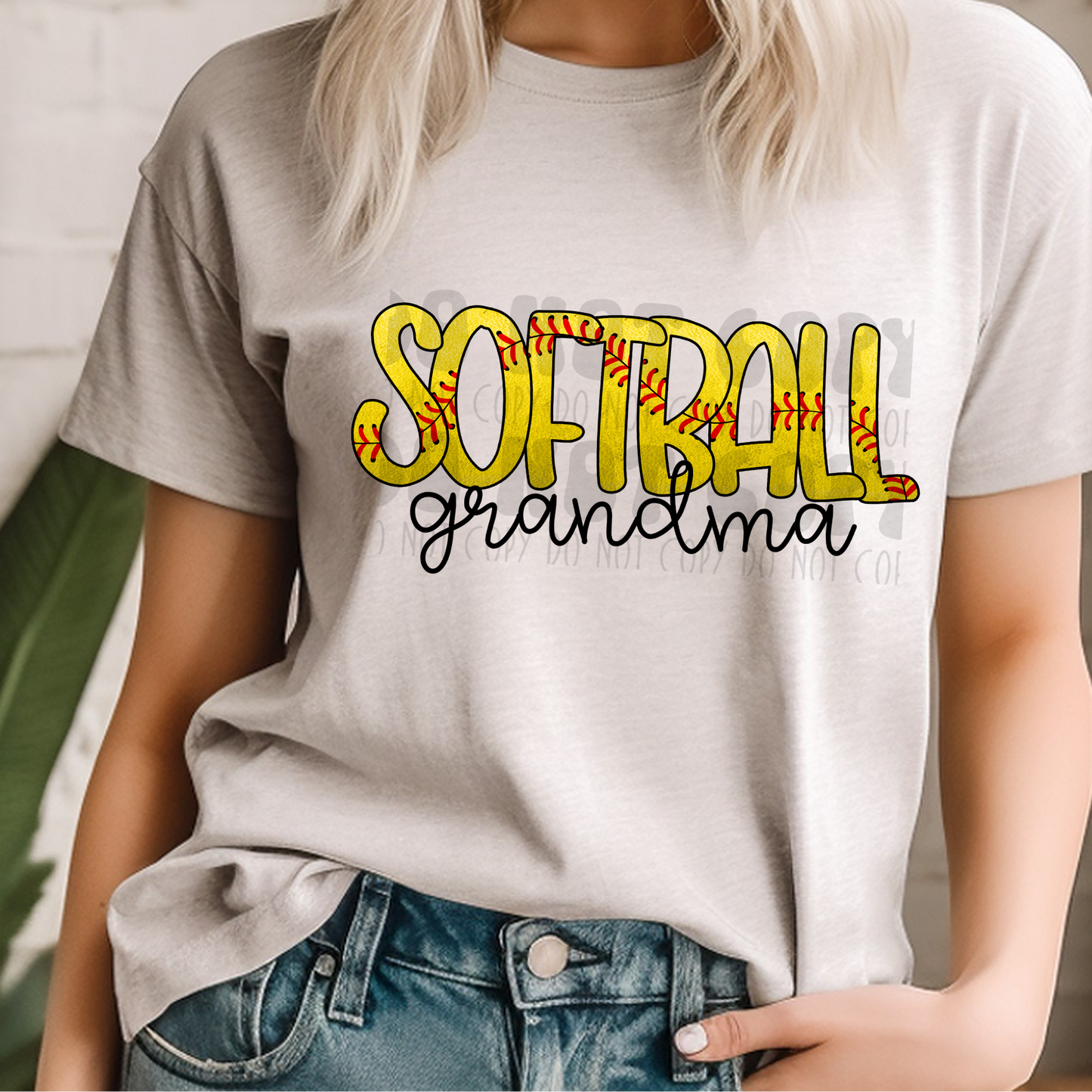 SOFTBALL GRANDMA - DTF TRANSFER