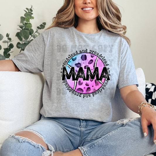 TENNIS LEOPARD MAMA - DTF TRANSFER