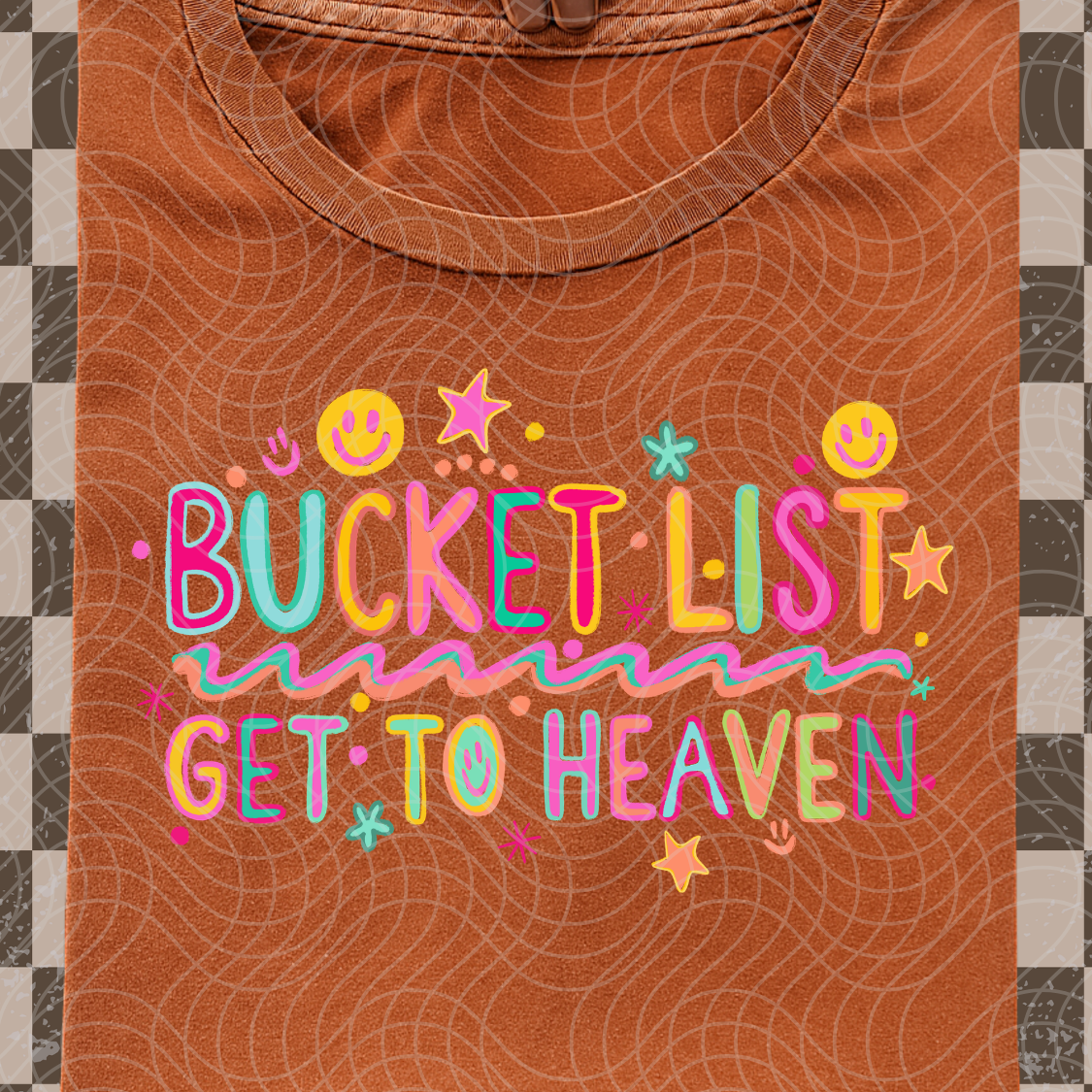 BUCKET LIST -DTF TRANSFER