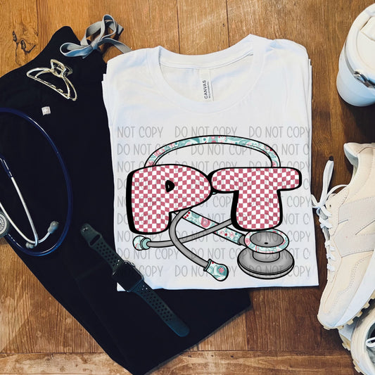 CHECKERED PROFESSION - PT - DTF TRANSFER