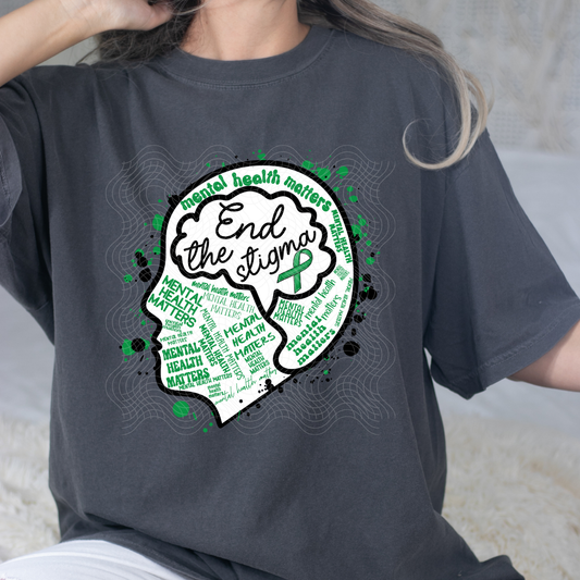 END THE STIGMA - DTF TRANSFER