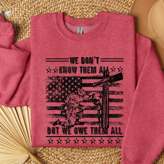 OWE THEM ALL BLK - DTF TRANSFER