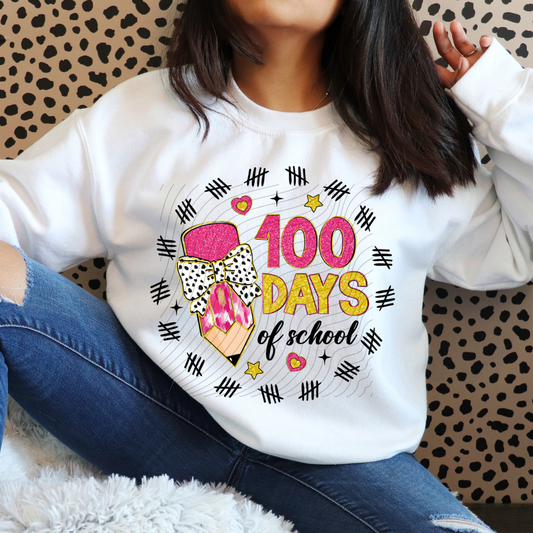 100 DAYS OF SCHOOL TALLY - DTF TRANSFER