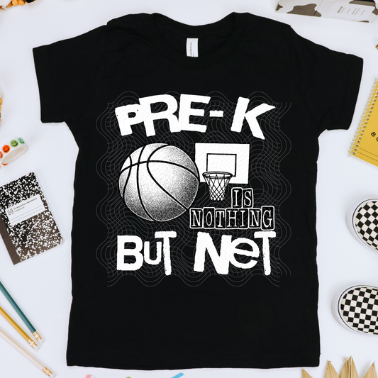 NOTHING BUT NET WHT, PRE K - DTF TRANSFER