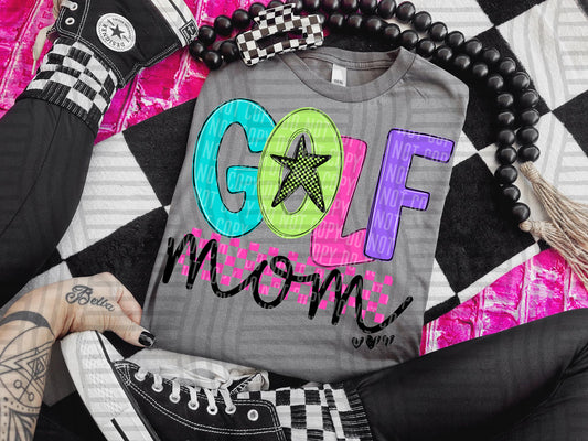 GOLF MOM - DTF TRANSFER
