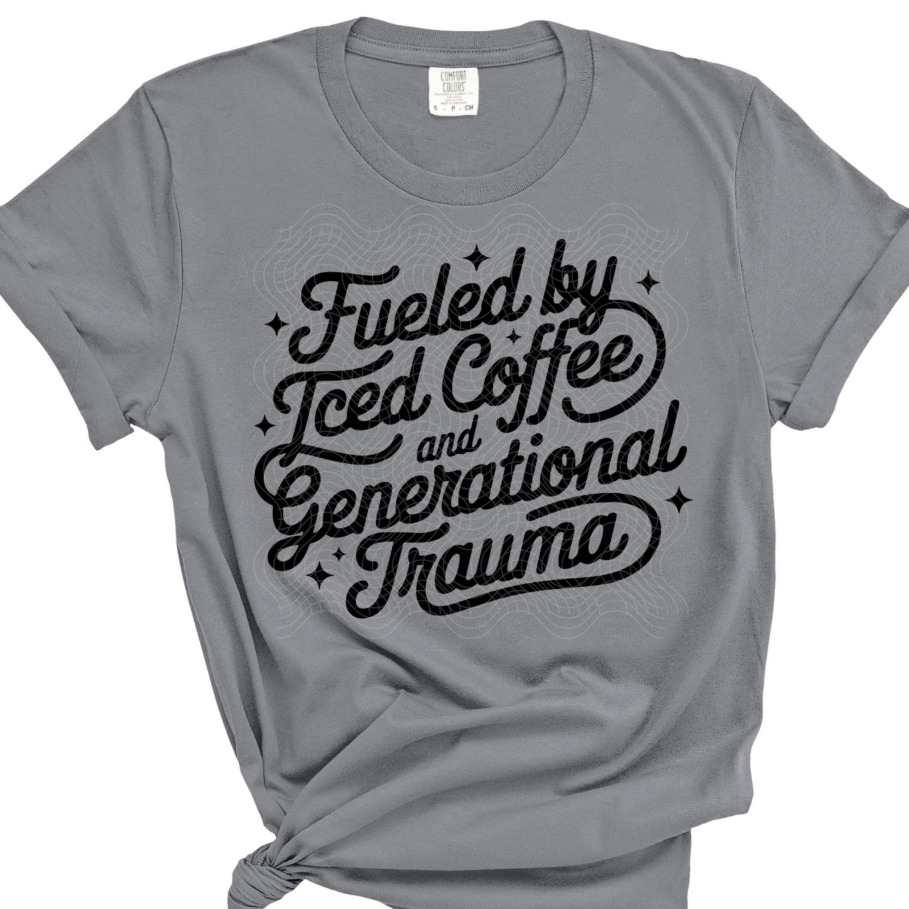 ICED COFFEE AND GENERATIONAL TRAUMA - DTF TRANSFER