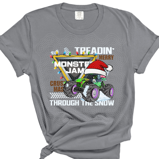 TREADIN THROUGH THE SNOW - DTF TRANSFER