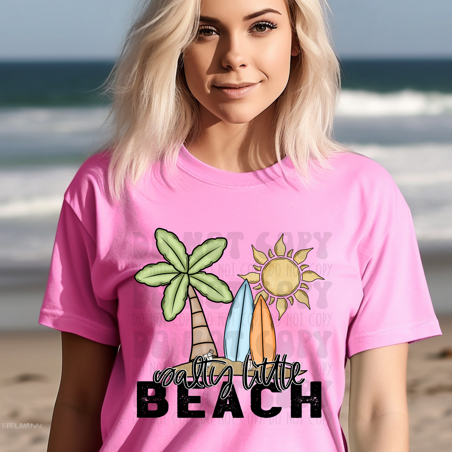 SALTY LITTLE BEACH - DTF TRANSFER