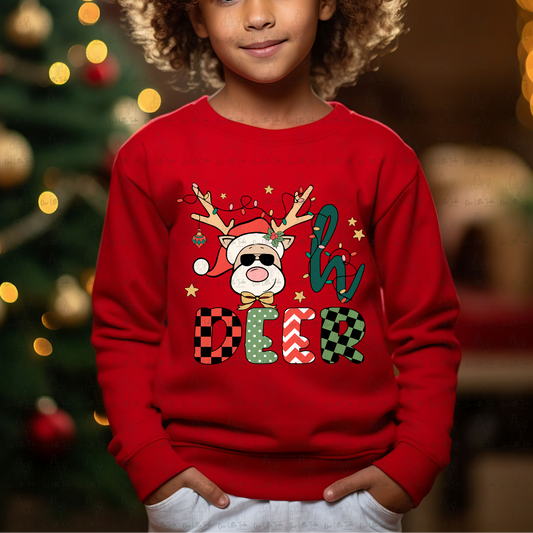 OH DEER CHRISTMAS - DTF TRANSFER