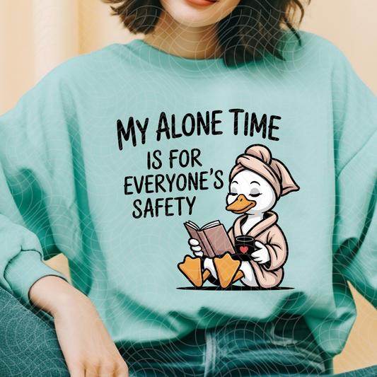 ALONE TIME - DTF TRANSFER