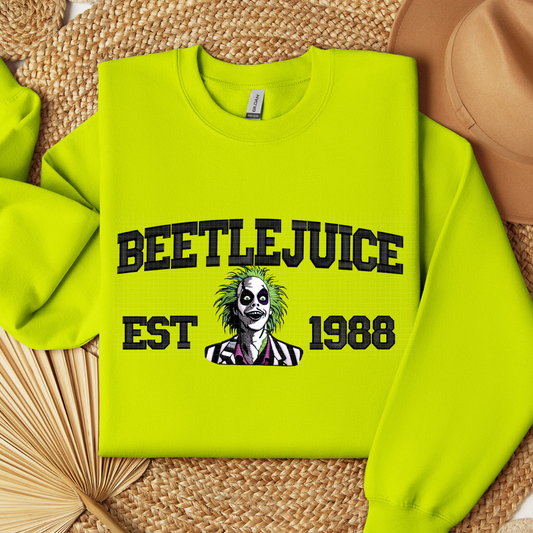 BEETLE J FAUX EMBROIDERY - DTF TRANSFER