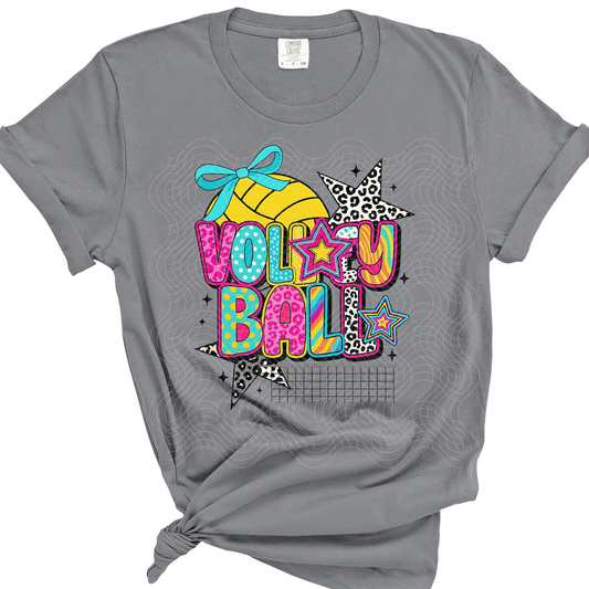 PREPPY VOLLEYBALL - DTF TRANSFER