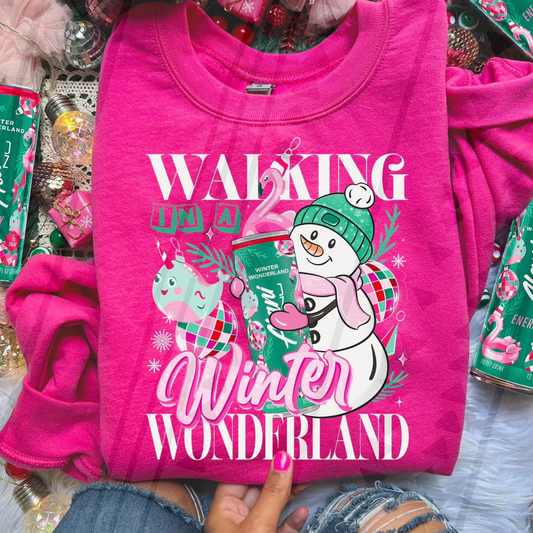 WALKING IN A WINTER WONDERLAND - DTF TRANSFER