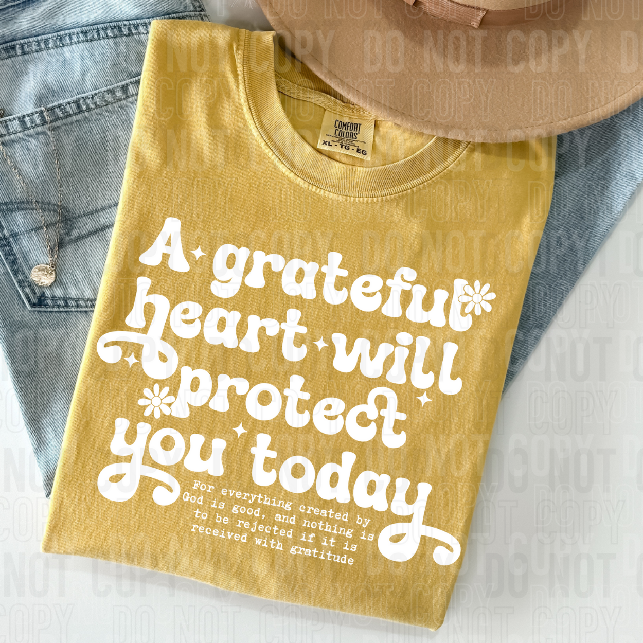 GRATEFUL HEART - DTF TRANSFER